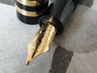 Montblanc 1997 Writers Edition Dostoevsky Fountain Pen – RARE Broad Nib 5