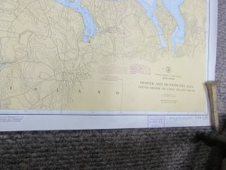 Navigational Charts Oyster & Huntington Bays - Long Island Ny - 34 X 45 - Map 6
