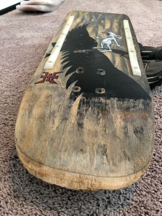 Vintage Powell Peralta Tony Hawk Shotgun / Machine Gun Mouse Rare Deck 9