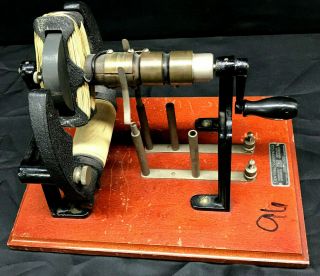 c.  1930s Miller - Cowan Dynamo Electric Machine VTG - Antique Scientific Apparatus 6