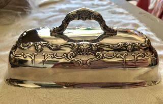 Gorham Chantilly Sterling Butter Dish Lid Only,  No Dents Or Scratches.