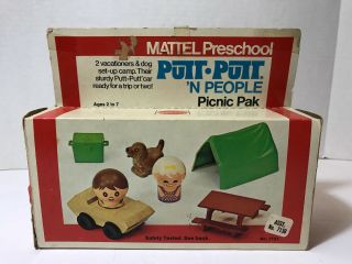 1975 Vintage Mattel Putt - Putt Preschool 