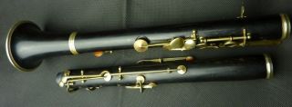 Rare Simple system wooden (LEFEVRE Paris) French A Clarinet 3