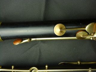 Rare Simple system wooden (LEFEVRE Paris) French A Clarinet 5
