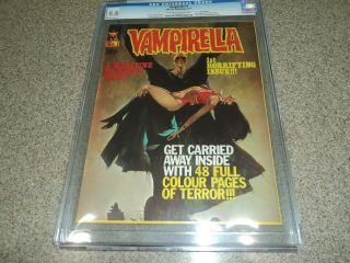 Vampirella 1 Uk Edition Cgc 9.  4 Very Rare Htf Full Color