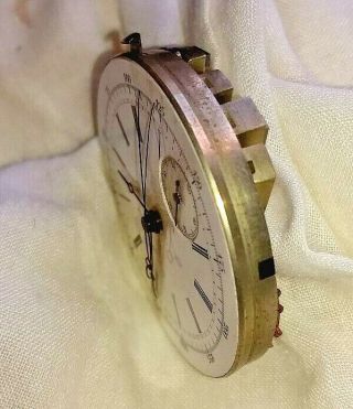 JAMES PICARD ANTIQUE POCKET WATCH MOVEMENT REPAIR / PARTS 5