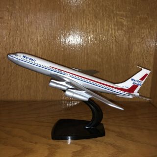 Vintage Wardair Cf - Fan Boeing 707 - 311c Airjet 1/200 Scale Model