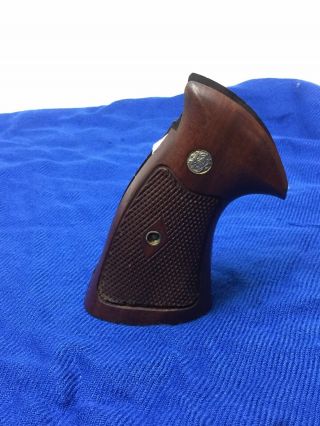 Rare Smith & Wesson N frame ' Coke bottle ' Square butt grips 9