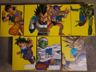 Dragon Ball Z Dragon Box Complete Set Dbz Anime Dvd Volume 1 - 7 Vol 1 7 Rare Oop