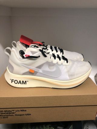 Nike X Off White The Ten: Og Zoom Fly (size 13) Rare Size