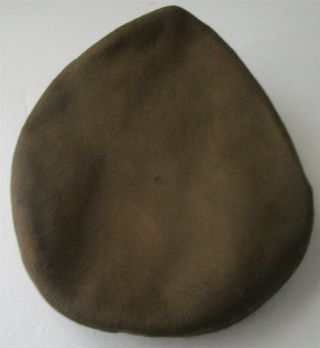 WW II Era United States Army Air Force Crusher Visor Non - Com Officer ' s Hat 3