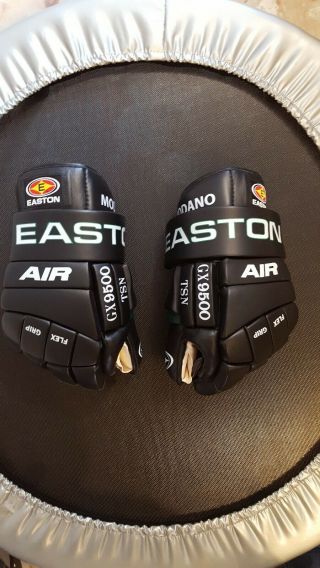 Modano Easton Air Gx9500 Pro Stock Hockey Gloves Vintage 14.  5 "