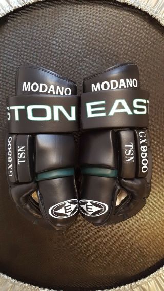 Modano Easton Air GX9500 Pro Stock Hockey Gloves Vintage 14.  5 