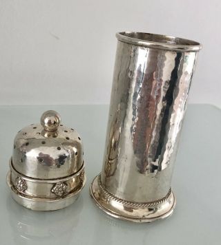 A Stunning Vintage Silver Sugar Shaker Hallmarked 2