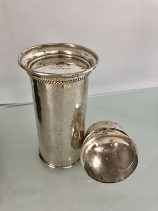 A Stunning Vintage Silver Sugar Shaker Hallmarked 4