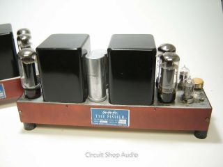 Vintage The Fisher 70 - AZ Mono Tube Amplifiers / 6L6 - - KT 2