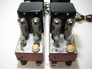 Vintage The Fisher 70 - AZ Mono Tube Amplifiers / 6L6 - - KT 4