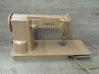 Vintage Electric Sewing Machine Singer 301A With Case 3