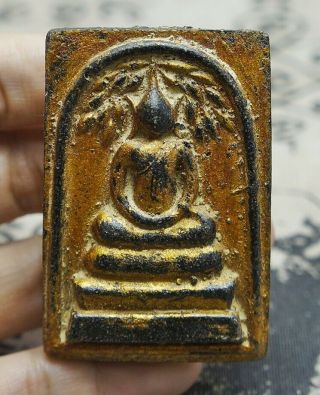 Antiques Naga Phra Somdej Relics LP Toh Wat Phra Kaew Thai Buddha Amulet P51 2