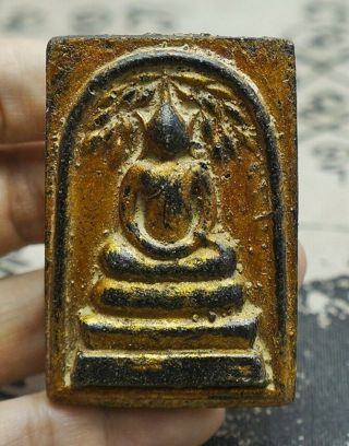 Antiques Naga Phra Somdej Relics LP Toh Wat Phra Kaew Thai Buddha Amulet P51 3