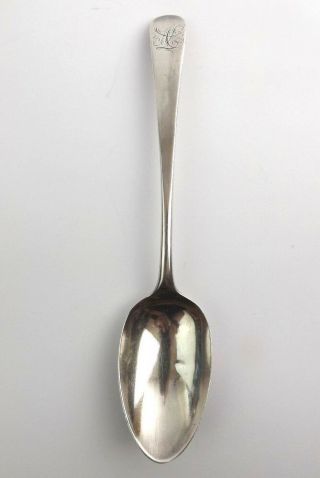 Hester Bateman Spoon Solid Sterling Silver Al Crest London 1784