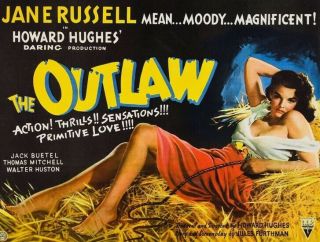 Vintage Movie 16mm The Outlaw Feature 1943 Film Adventure Howard Hughes Drama