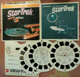 Star Trek View - Master Reels 3pk In Packet With Book.