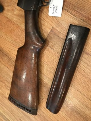 Vintage Remington Model 11 Stock And Forend Set 12 Gauge No Cracks Walnut Set