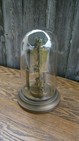 antique gustav becker 400 day disc torsion pendulum clock parts/project 2