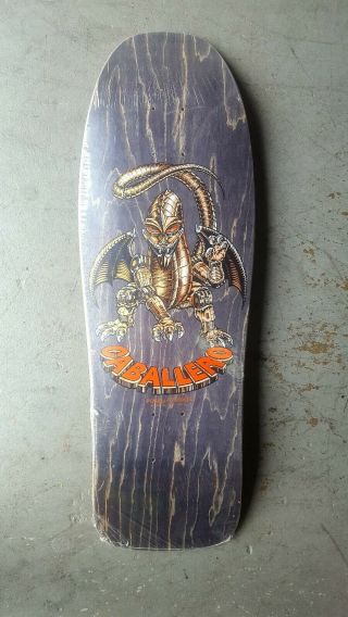 Vintage 1990 Powell Peralta Steve Caballero Mechanical Dragon Rare Skateboard