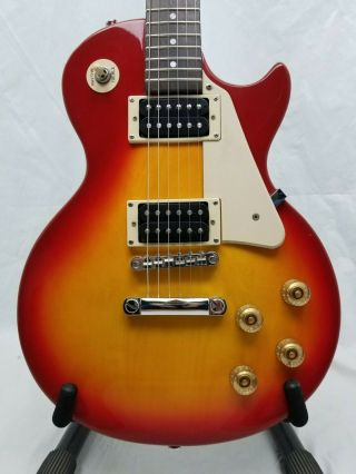 Epiphone Les Paul 100 Vintage Cherry Sunburst Electric Guitar Right Handed