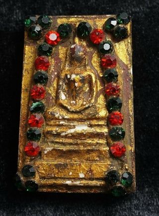 Antiques Naga Phra Somdej Relics LP Toh Wat Phra Kaew Thai Buddha Amulet P26 4