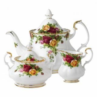 Royal Albert 3 - Piece Tea Set