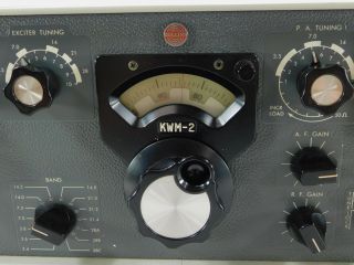 Collins KWM - 2 Vintage Ham Radio Transceiver Round Emblem RE for Repair SN 15131 5