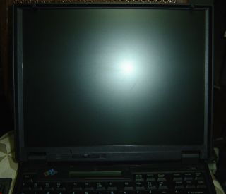 Vintage IBM ThinkPad 770Z Type 9549 Laptop 366 mhz 320mb DVD ROM WINXP SP3 12V A 3