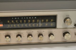 vintage THE FISHER 500 TX AM - FM STEREO RECEIVER 3