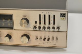 vintage THE FISHER 500 TX AM - FM STEREO RECEIVER 4