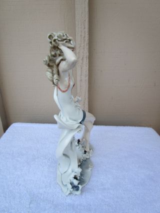 RARE Florence Giuseppe Armani SUMMER SEASHORE Female Figurine Sculpture 0540L 7