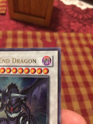 Dark End Dragon Ultra Rare SJCS - EN007 Limited Edition 3