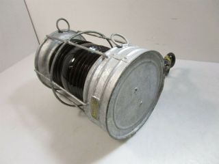 Vintage Perko Marine Lamp Electric Nautical Maritime Lantern 4