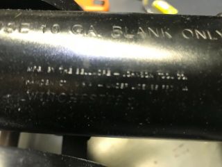 Winchester Blank only 10 gage steel Cannon 5