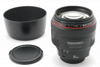 Canon Ef 85mm F1.  2l Usm Lens,  From Japan,  Near Condi,  Valuable,  Rare,  Tk0864