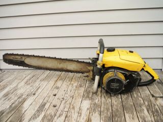 Vintage Mcculloch Pro 125c Sp125 Chainsaw Nr Non - Running