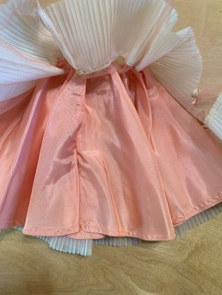 Pink/peachy Formal Type Strapless Dress Tagged Mary Hoyer And Half Slip 6