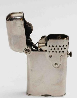Antique Thorens w/ Wind Guard Mechanical Cigarette Lighter,  SWISS 6