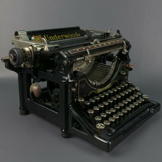 Antique 1922 Underwood Hemingway No.  5 Standard Typewriter -