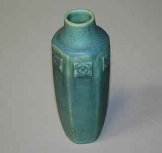 Antique Rookwood Arts & Crafts Vase – Dated 1910 – Turquoise Color