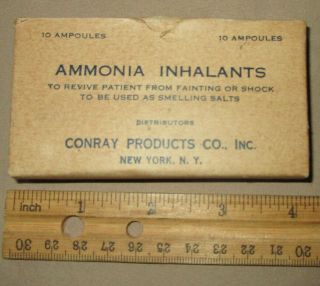 Ammonia Inhalants Box With Full Contents