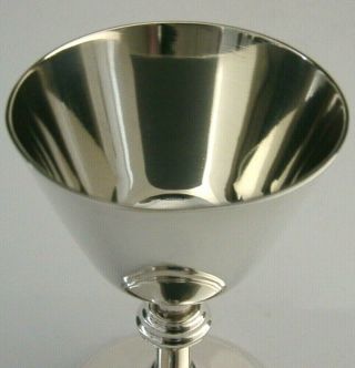 Quality Sterling Silver Holy Communion Goblet Or Chalice 1979 English