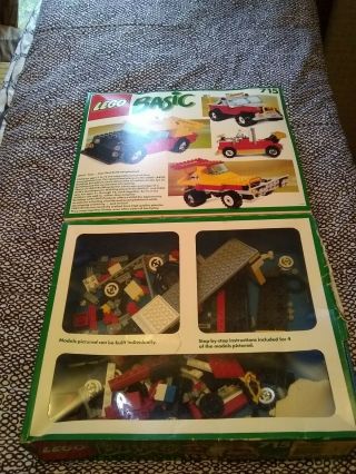Vintage LEGO Basic Building Set 715 - 1990 3